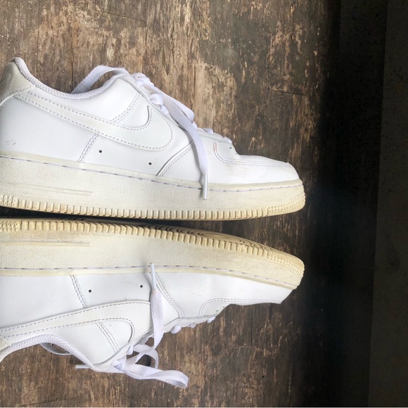 Nike Air Force 1 '07 Womens White Athletic Shoes Sneakers 315115-112 Size 8 - Picture 9 of 13